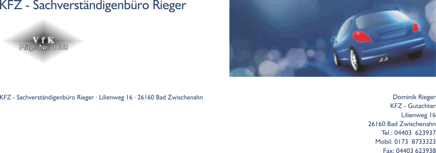 Herr Rieger | Bad Zwischenahn